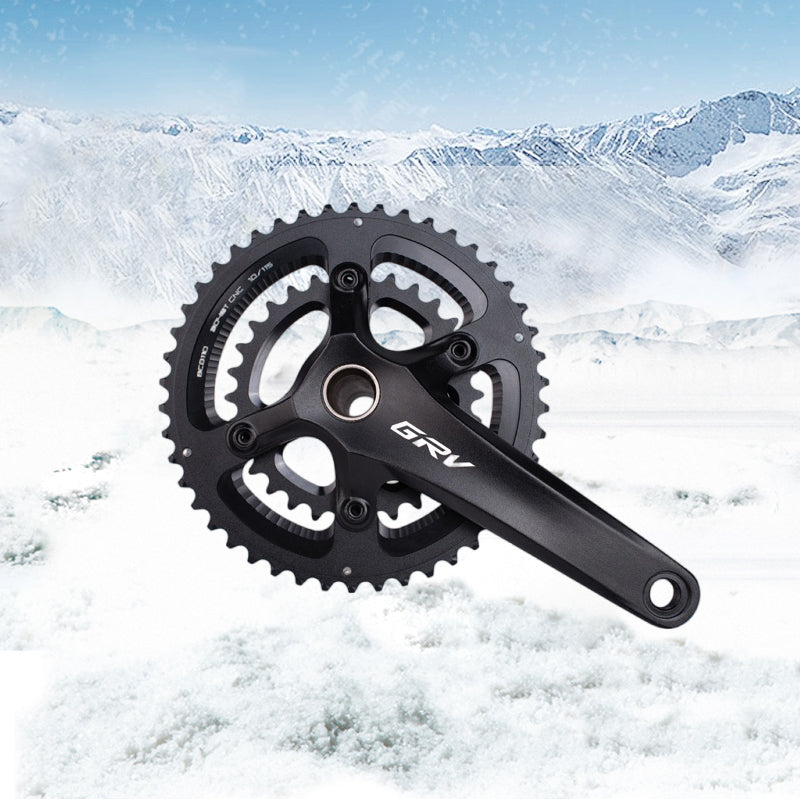 gravel bike cranks G100-GT1 road/gravel bicycle crankset bcd110 chainring and crank – redyakwheel.com